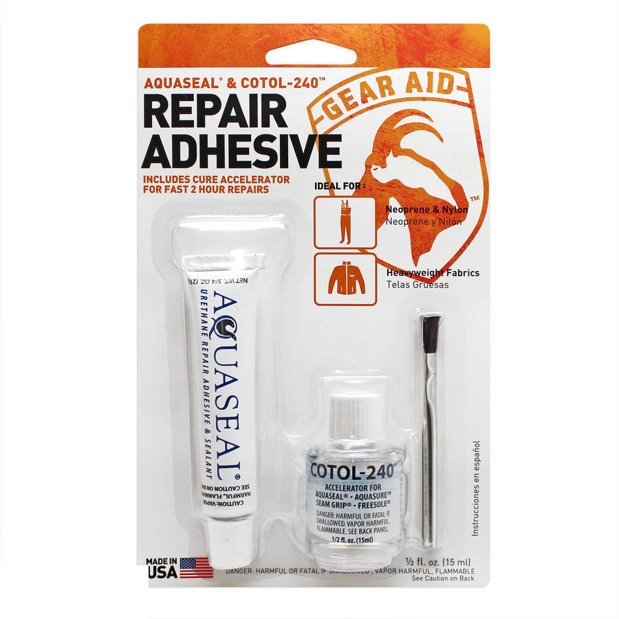 Gear Aid Aquaseal FD Repair Adhesive and Cure Accelerator